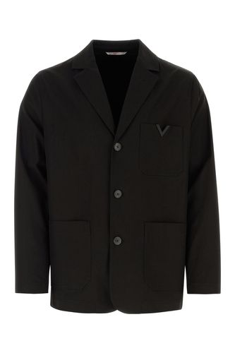 Stretch Canvas Blazer - Valentino Garavani - Modalova