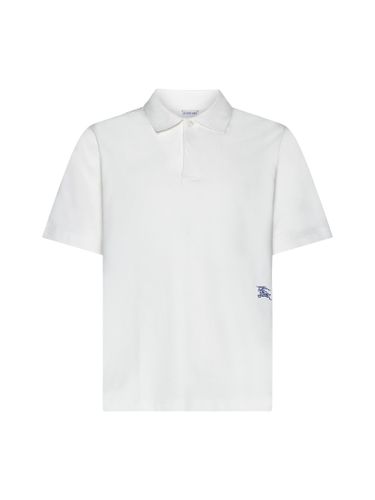 Burberry Cotton Polo Shirt - Burberry - Modalova