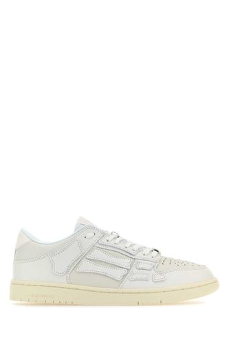 AMIRI White Leather Skel Sneakers - AMIRI - Modalova