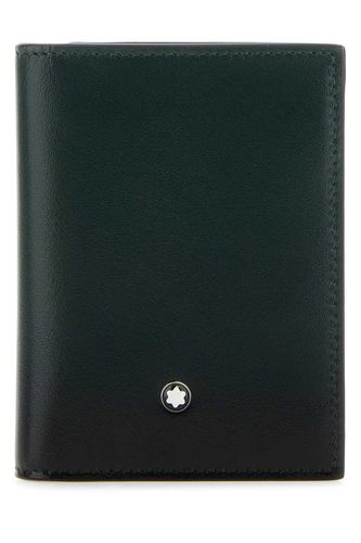 Two-tone Leather Card Holder - Montblanc - Modalova