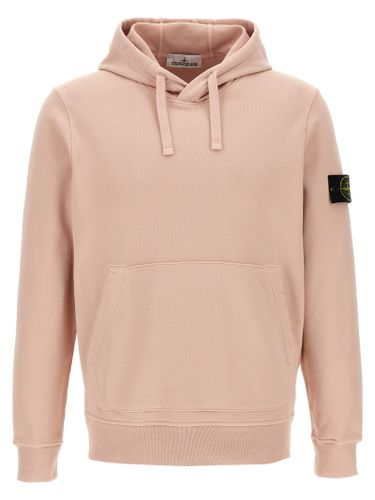 Stone Island Logo Badge Hoodie - Stone Island - Modalova