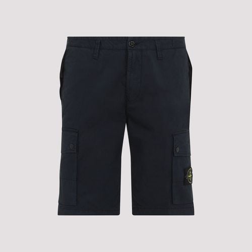 Stone Island Cotton Shorts - Stone Island - Modalova