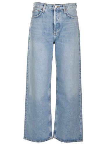 AGOLDE Light Blue Baggy Jeans - AGOLDE - Modalova