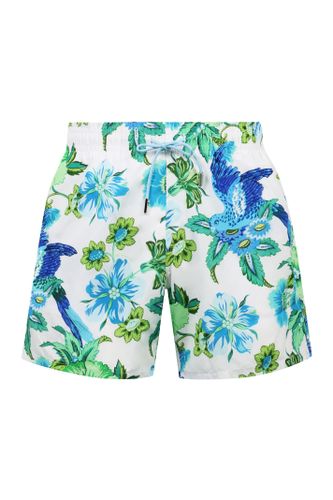 Etro Floral Swimwear In Light Blue - Etro - Modalova