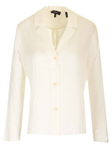 Theory Lapel Neckline Shirt - Theory - Modalova