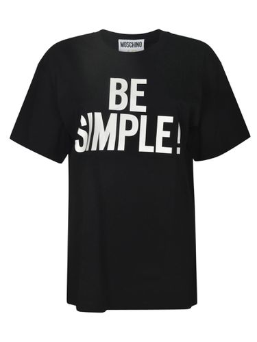 Moschino Be Simple T-shirt - Moschino - Modalova