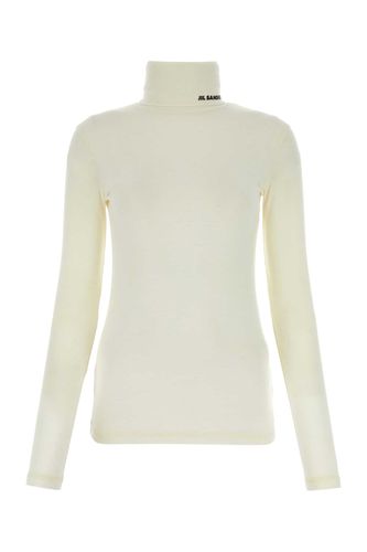 Ivory Polyester Blend Sweater - Jil Sander - Modalova