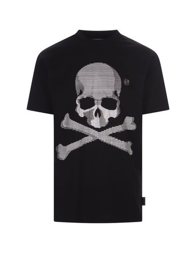 Philipp Plein Logo Skull T-shirt - Philipp Plein - Modalova