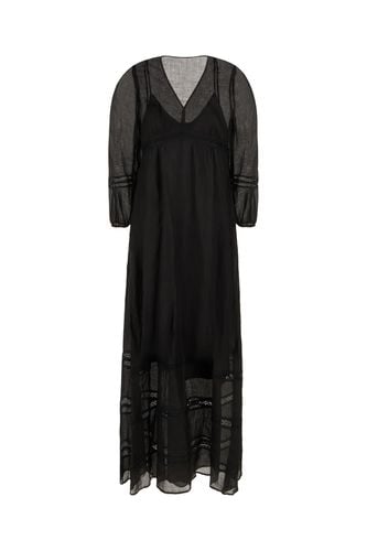 Max Mara Studio Black Ramie Dress - Max Mara Studio - Modalova