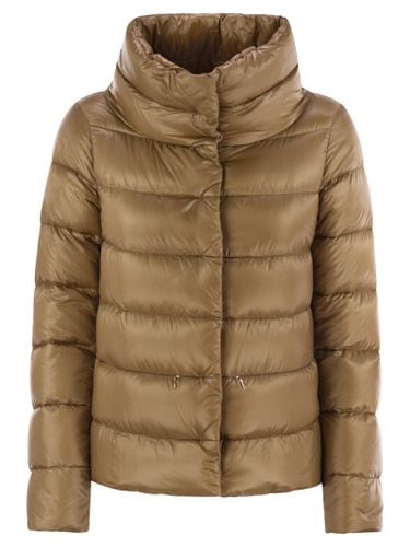 Herno Down Jacket With Ring Collar - Herno - Modalova