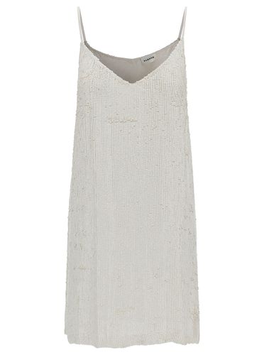 Mini Dress With All-over Paillettes In Viscose Woman - Parosh - Modalova