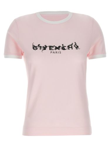 Givenchy Logo Print T-shirt - Givenchy - Modalova