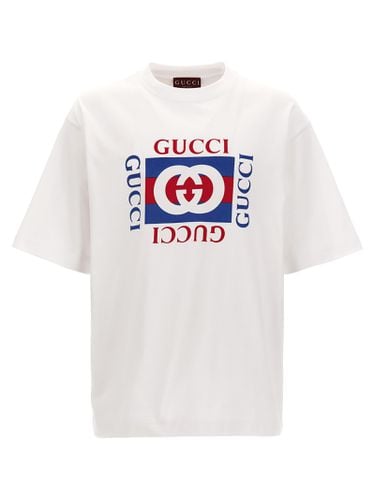 Gucci Logo Print T-shirt - Gucci - Modalova