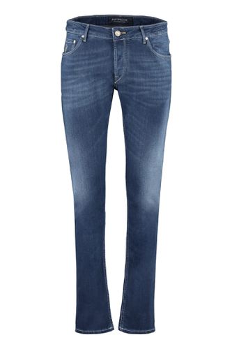Pocket Straight-leg Jeans - Hand Picked - Modalova
