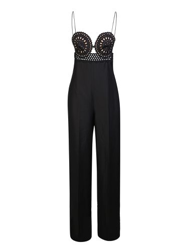 Broderie Anglaise Bustier Jumpsuit In - Stella McCartney - Modalova