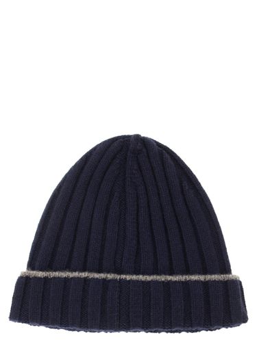 English Rib Cashmere Knit Beanie - Brunello Cucinelli - Modalova