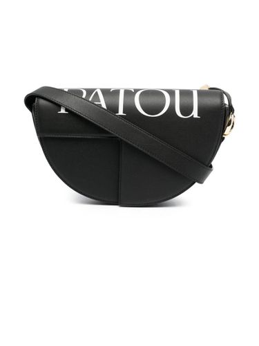 Patou Black Leather Handbag - Patou - Modalova