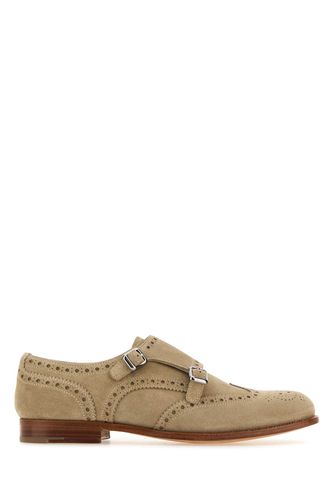 Sand Suede Monk Strap Shoes - Church's - Modalova