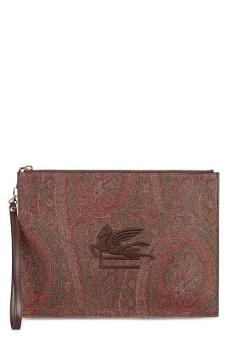 Etro Jacquard Fabric Clutch - Etro - Modalova