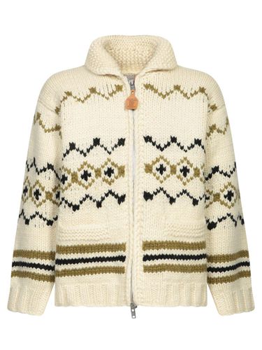 Woolrich Zip-up V-neck Cardigan - Woolrich - Modalova