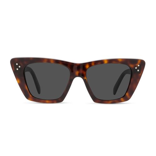 Cl40187i 3 Dots 52a Havana Sunglasses - Celine - Modalova