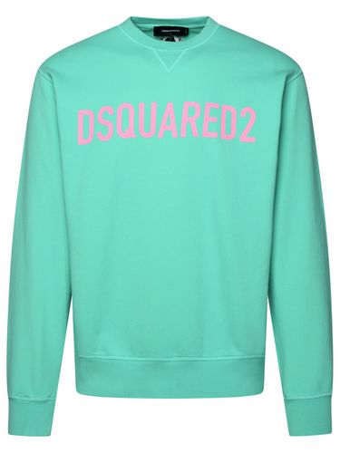 Dsquared2 Mint Cotton Sweatshirt - Dsquared2 - Modalova