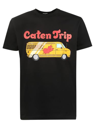 Caten Trip Graphic T-shirt - Dsquared2 - Modalova