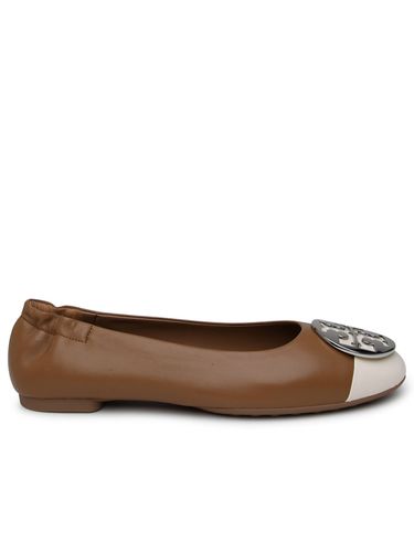 Claire Two-tone Leather Ballet Flats - Tory Burch - Modalova