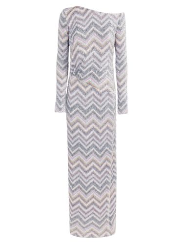 Missoni Long Zig Zag Knit Dress - Missoni - Modalova