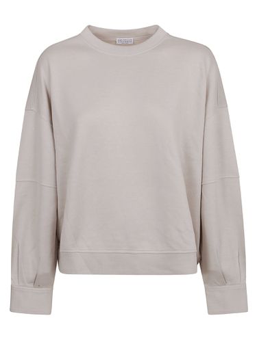 Round Neck Sweatshirt - Brunello Cucinelli - Modalova