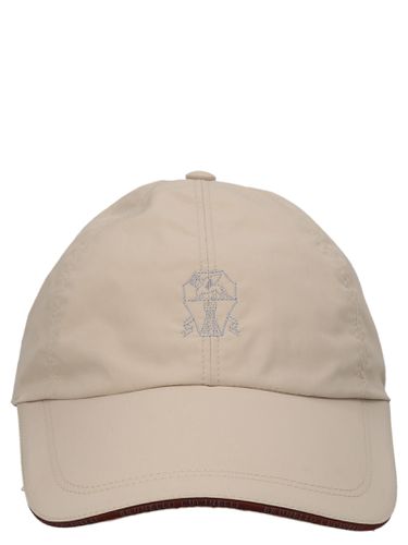 Logo Embroidery Cap - Brunello Cucinelli - Modalova