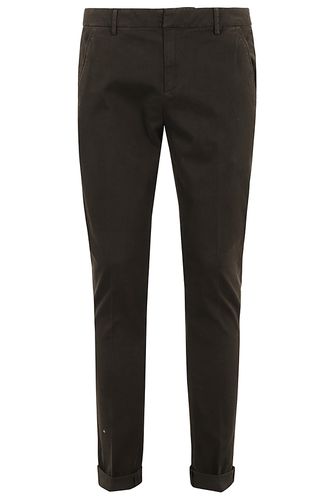 Dondup Pantalone Gaubert Gabardina - Dondup - Modalova