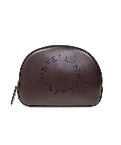 Logo Perforated Zip-up Beauty Case - Stella McCartney - Modalova