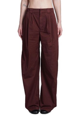 Lemaire Wide Leg Pleated Trousers - Lemaire - Modalova