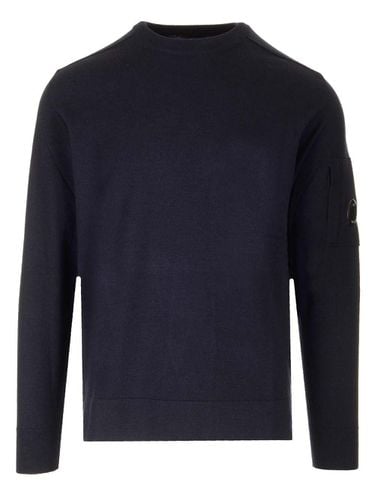 C. P. Company Lens-detailed Crewneck Jumper - C.P. Company - Modalova