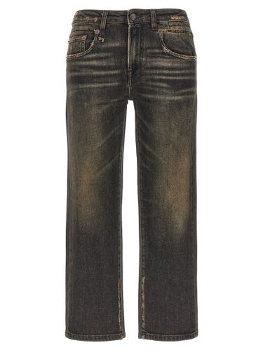 R13 boy Straight Jeans - R13 - Modalova