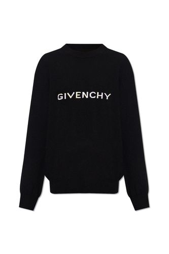 Givenchy Logo Intarsia-knit Jumper - Givenchy - Modalova