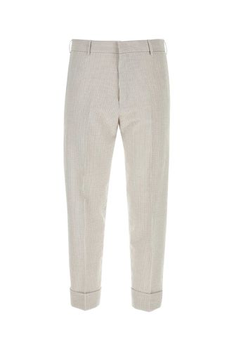 Embroidered Stretch Cotton Pant - PT Torino - Modalova