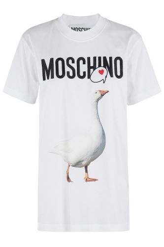 Moschino Embroidery T-shirt - Moschino - Modalova