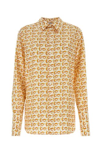 Burberry Printed Silk B Shirt - Burberry - Modalova