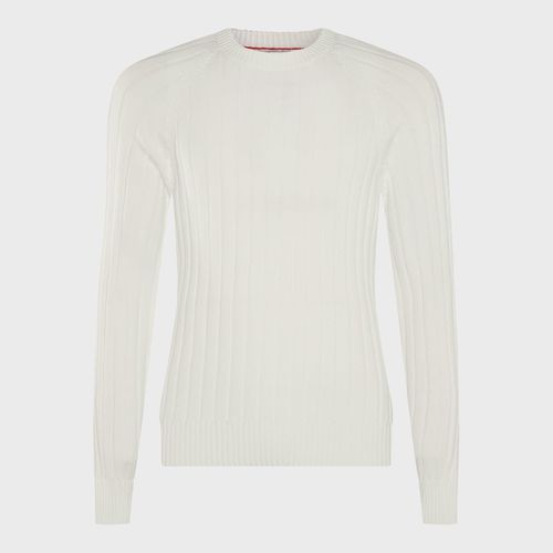 White Cotton Knitwear - Brunello Cucinelli - Modalova