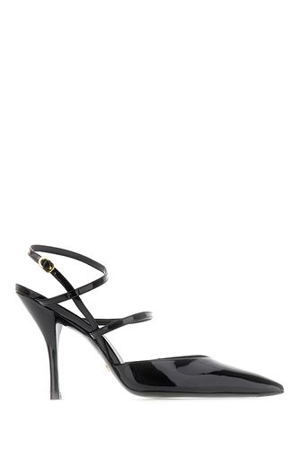 Black Leather Strapeze Pumps - Stuart Weitzman - Modalova