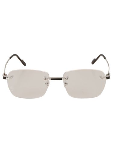 Clear Frameless Sunglasses Sunglasses - Cartier Eyewear - Modalova