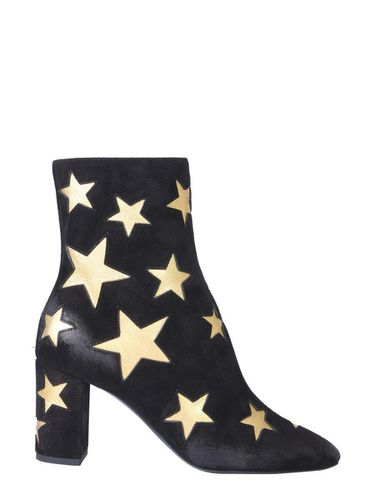 Lou Star Print Ankle Boots - Saint Laurent - Modalova