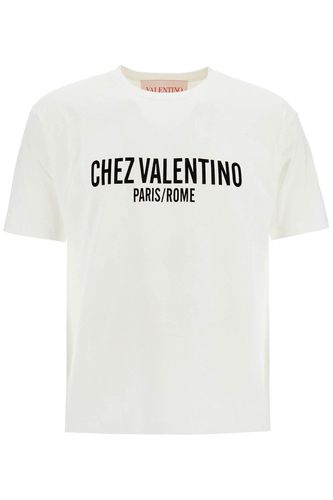 Chez -printed Crewneck T-shirt - Valentino Garavani - Modalova