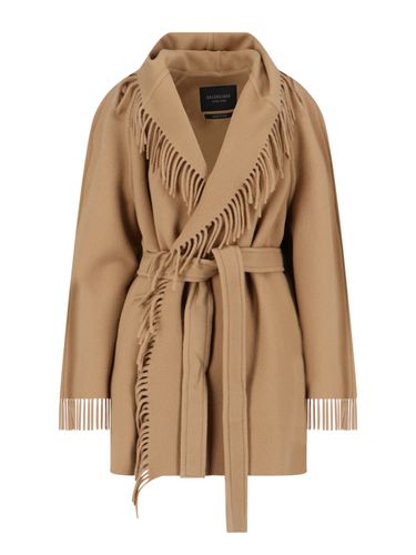 Balenciaga Fringed Coat - Balenciaga - Modalova