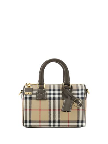 Burberry Check Mini Bowling Bag - Burberry - Modalova