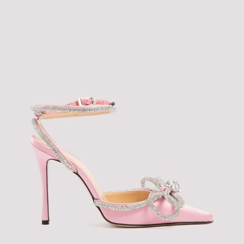 Mach & Mach Pink Double Bow Pumps - Mach & Mach - Modalova