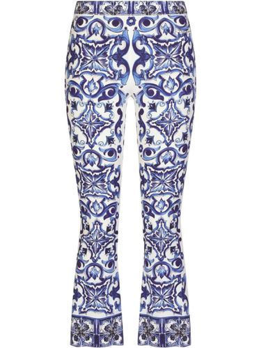 Pantaloni St Maiolica - Dolce & Gabbana - Modalova