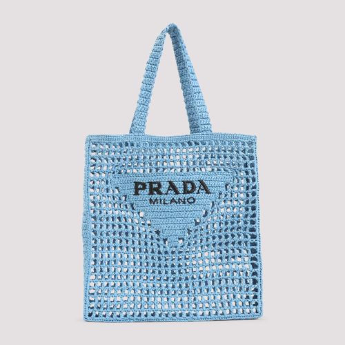 Prada Crochet Tote Bag - Prada - Modalova